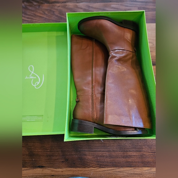 Sam EdelmanWomen's Mable Wide Calf Tall Riding Boots 7 - Picture 11 of 13